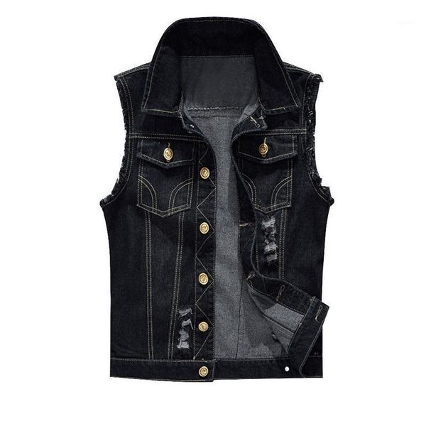 cotton jeans sleeveless jacket vest men black denim male cowboy outdoors waistcoat mens plus size 6xl men's jackets, Black;brown
cotton jeans sleeveless jacket vest men black denim male cowboy outdoors waistcoat mens plus size 6xl men's jackets, Black;brown