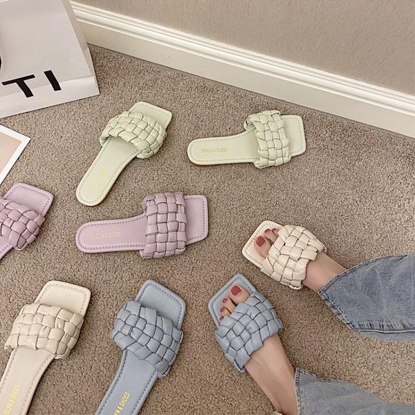 fashion leather twined slippers open toe casual flat heel summer sandals women holiday shoes slides, Black
fashion leather twined slippers open toe casual flat heel summer sandals women holiday shoes slides, Black