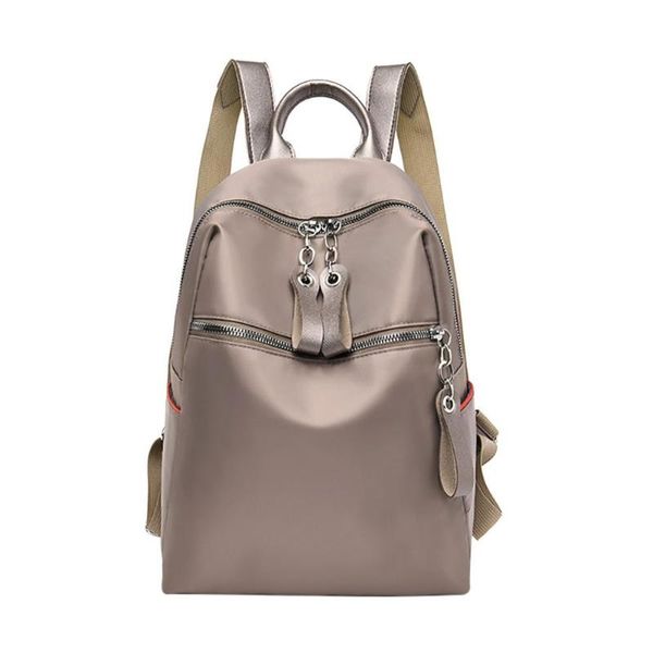 backpack female anti-theft classic pu leather solid color oxford waterproof bag 8.6
backpack female anti-theft classic pu leather solid color oxford waterproof bag 8.6