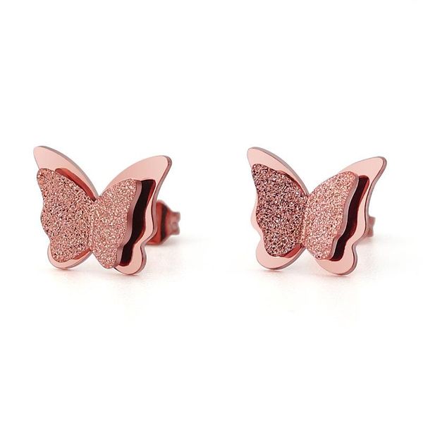stud asjerlya pressure sand dull polish butterfly ear double layer titanium steel stainless rose gold earrings women's, Golden;silver
stud asjerlya pressure sand dull polish butterfly ear double layer titanium steel stainless rose gold earrings women's, Golden;silver