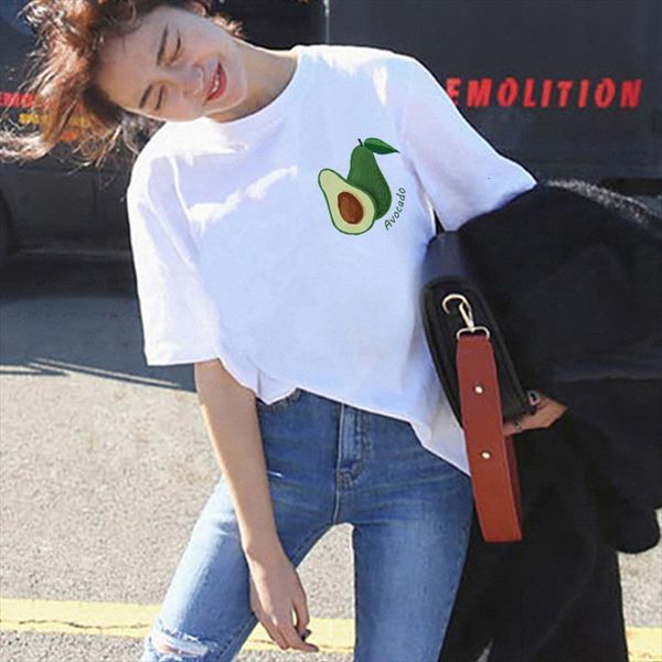 avocado harajuku funny cartoon women t shirts ullzang kawaii small fresh 90s style graphic tees female, White
avocado harajuku funny cartoon women t shirts ullzang kawaii small fresh 90s style graphic tees female, White