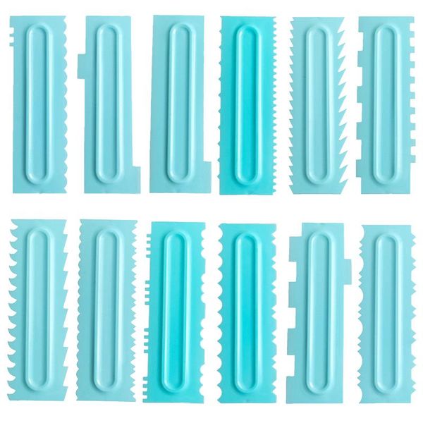 other bakeware 12 pcs cake scraper set tools, decorating comb, plastic sawtooth, kitchen baking mold diy tool-abux
other bakeware 12 pcs cake scraper set tools, decorating comb, plastic sawtooth, kitchen baking mold diy tool-abux