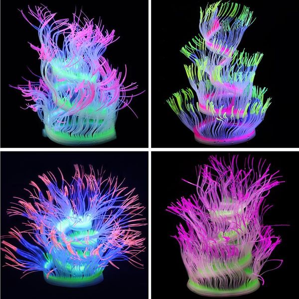 decorations artificial aquarium sea anemone coral ornament silicone fish tank soft plant decoration 6 colors accessories
decorations artificial aquarium sea anemone coral ornament silicone fish tank soft plant decoration 6 colors accessories