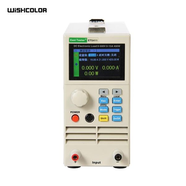 smart home control wishcolor et5411/ et5410 single channel programmable dc electronic load for charger power supply
smart home control wishcolor et5411/ et5410 single channel programmable dc electronic load for charger power supply