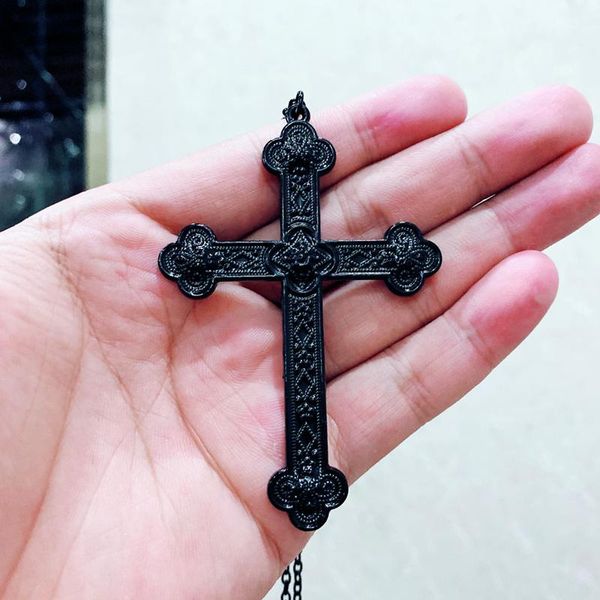 pendant necklaces black cross necklace, fashion christian necklace for men and women, Silver
pendant necklaces black cross necklace, fashion christian necklace for men and women, Silver