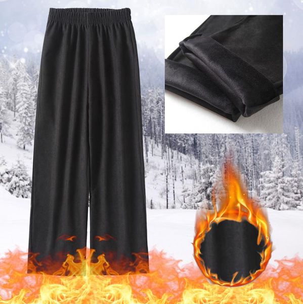 women's leggings 2022 casual seamless legging femme drawstring keep warm women long wide leg lounge pants pantalones de mujer, Black
women's leggings 2022 casual seamless legging femme drawstring keep warm women long wide leg lounge pants pantalones de mujer, Black