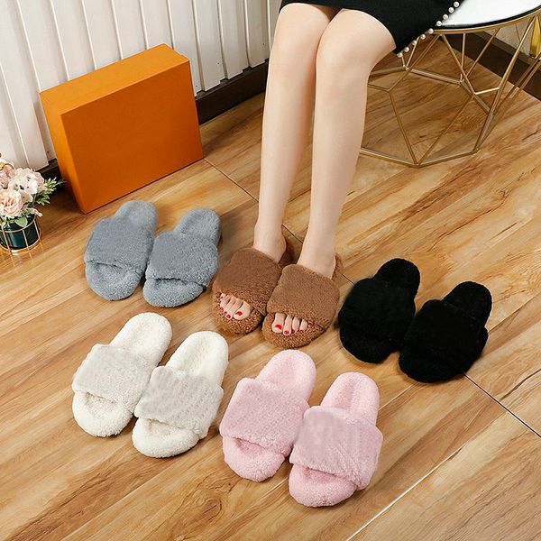 womens wool slippers sandals luxury designer fashion brand spring and autumn winter flat bottom letters outdoor indoor open toe insulation s, Black
womens wool slippers sandals luxury designer fashion brand spring and autumn winter flat bottom letters outdoor indoor open toe insulation s, Black