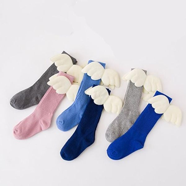 spring autumn winter baby girls kids knee high socks angel wing children long school sock for boy sports leg warm, Pink;yellow
spring autumn winter baby girls kids knee high socks angel wing children long school sock for boy sports leg warm, Pink;yellow