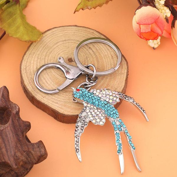 keychains 2021 zircon bird style keychain fashion versatile jewelry cute shiny metal romantic accessories fine bag pendant, Silver
keychains 2021 zircon bird style keychain fashion versatile jewelry cute shiny metal romantic accessories fine bag pendant, Silver