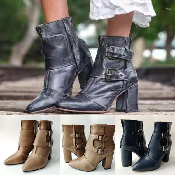 women pointed toe snow booties buckle strap thick heel outdoor casual shoes western knight high winter boot boots1, Black
women pointed toe snow booties buckle strap thick heel outdoor casual shoes western knight high winter boot boots1, Black