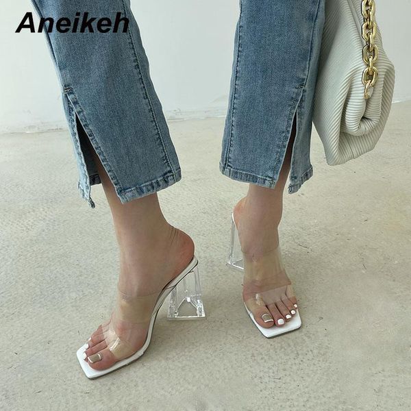 dress shoes aneikeh beach zapatos de mujer fashion pvc for women 2021 crystal thick heels slippers sweet transparent shallow party, Black
dress shoes aneikeh beach zapatos de mujer fashion pvc for women 2021 crystal thick heels slippers sweet transparent shallow party, Black