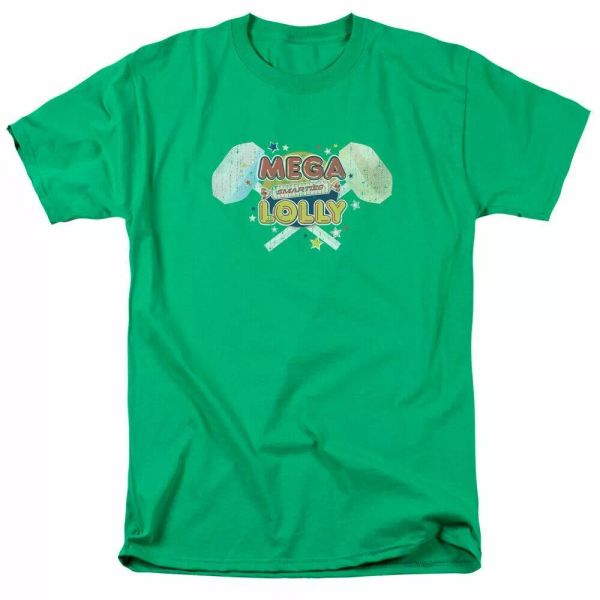 smarties mega lolly t shirt mens licensed sweet tangy candy sucker kelly green, White;black
smarties mega lolly t shirt mens licensed sweet tangy candy sucker kelly green, White;black