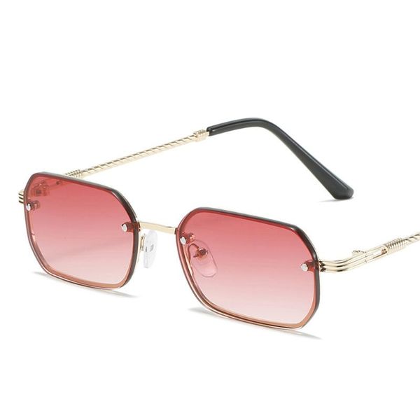 sunglasses 2021 frameless trendy for women men retro rectangle rivet metal sun glasses female tourism shopping okulary uv400, White;black
sunglasses 2021 frameless trendy for women men retro rectangle rivet metal sun glasses female tourism shopping okulary uv400, White;black