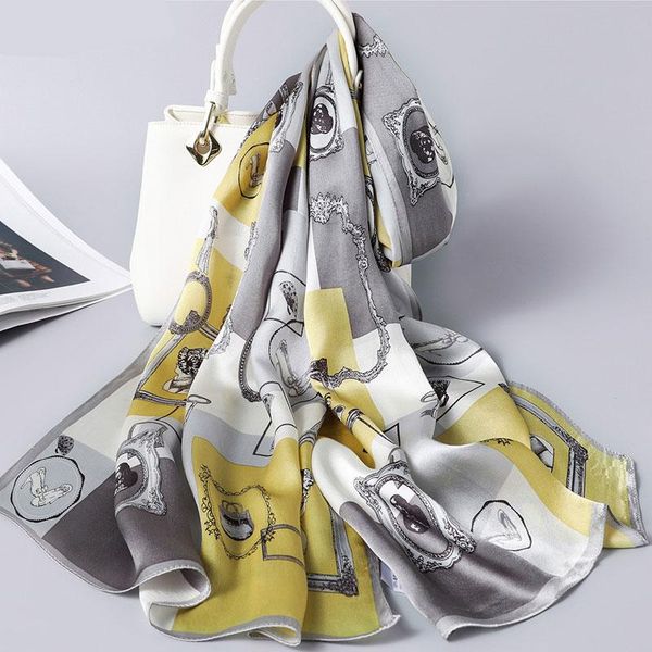 scarves 100% real silk scarf women luxury bandana 2021 pure neckerchief shawls and wrap for ladies nature, Blue;gray
scarves 100% real silk scarf women luxury bandana 2021 pure neckerchief shawls and wrap for ladies nature, Blue;gray