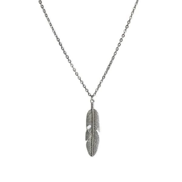 chains kansai homemade tuku disco feather necklace, european and american style lovers punk hip hop fashion hanging sweater chain, Silver
chains kansai homemade tuku disco feather necklace, european and american style lovers punk hip hop fashion hanging sweater chain, Silver