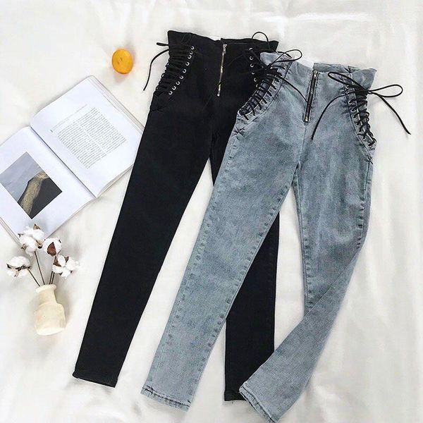 women's jeans black high waist hips tight female sense europe and the united states 2021 spring summer slim feet pants nine, Blue
women's jeans black high waist hips tight female sense europe and the united states 2021 spring summer slim feet pants nine, Blue