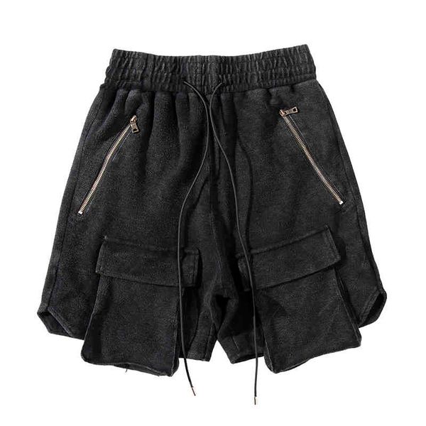 men's shorts harajuku retro washed casual drawstring shorts men and women loose overise pockets load streetwear five stitches pants, White;black
men's shorts harajuku retro washed casual drawstring shorts men and women loose overise pockets load streetwear five stitches pants, White;black