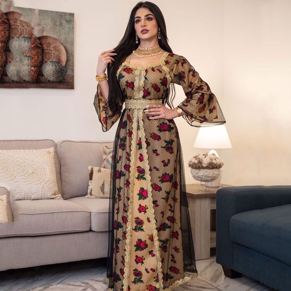 20212021 spring summer muslim kaftan abayas dress kimono women dubai luxury floral abaya with belt girls evening gowns clothing, Red
20212021 spring summer muslim kaftan abayas dress kimono women dubai luxury floral abaya with belt girls evening gowns clothing, Red