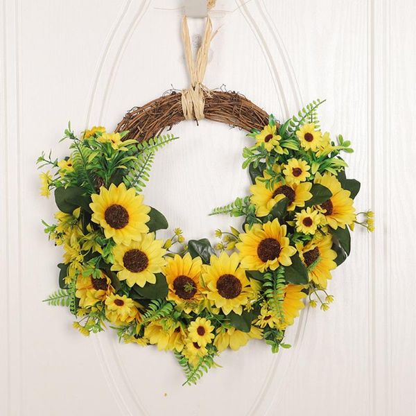 silk cloth sunflower wreath wall hanging wedding living room indoor outdoor home decor tablesimulation artificial flower decorative flow
silk cloth sunflower wreath wall hanging wedding living room indoor outdoor home decor tablesimulation artificial flower decorative flow