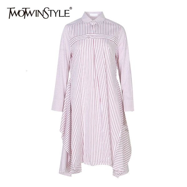 striped print letter dress for women lapel long sleeve casual loose dresses female fashion clothing spring 210520, Black;gray
striped print letter dress for women lapel long sleeve casual loose dresses female fashion clothing spring 210520, Black;gray
