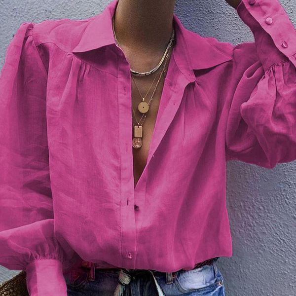 women solid blouse shirt long sleeve v-neck shirts office lady et chemisier femme blusas mujer de moda 2021 women's blouses &, White
women solid blouse shirt long sleeve v-neck shirts office lady et chemisier femme blusas mujer de moda 2021 women's blouses &, White