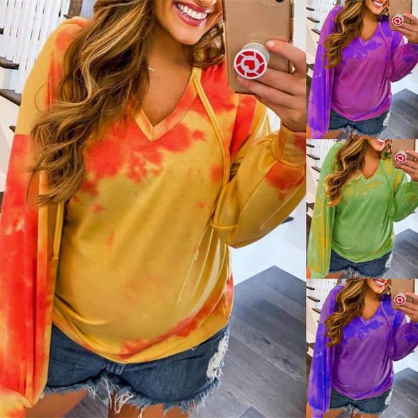women's hoodies & sweatshirts autumn 2021 broadcloth print tie dye hoodie pullovers streetwear o-neck and women aesthetic oversize, Black
women's hoodies & sweatshirts autumn 2021 broadcloth print tie dye hoodie pullovers streetwear o-neck and women aesthetic oversize, Black