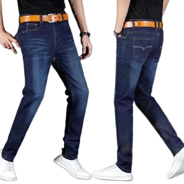 men's pants autumn jeans straight slim 2021 trendy male clothing casual boys youth long denim korean trouser, Black
men's pants autumn jeans straight slim 2021 trendy male clothing casual boys youth long denim korean trouser, Black
