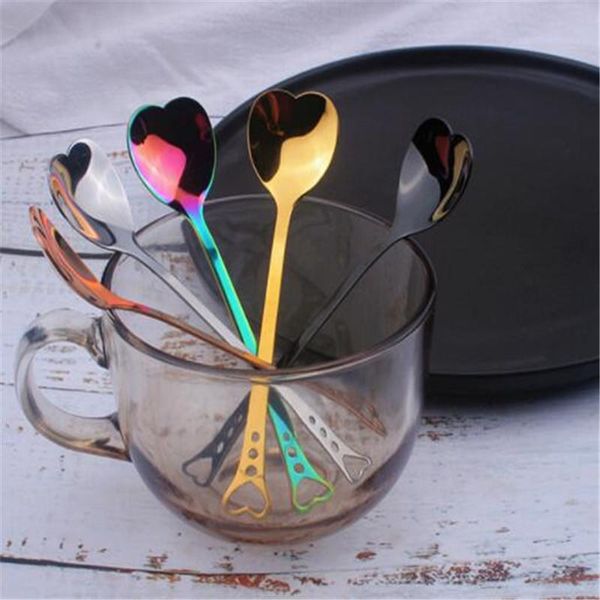 creative colorful love heart shaped ice cream spoon stainless steel cutlery stirring coffee dessert tea tools spoons
creative colorful love heart shaped ice cream spoon stainless steel cutlery stirring coffee dessert tea tools spoons