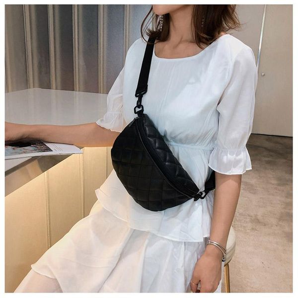 four-color korean rhombus belt bag contrast color messenger fashion wild female shoulder ladies pu leather chest waist bags
four-color korean rhombus belt bag contrast color messenger fashion wild female shoulder ladies pu leather chest waist bags