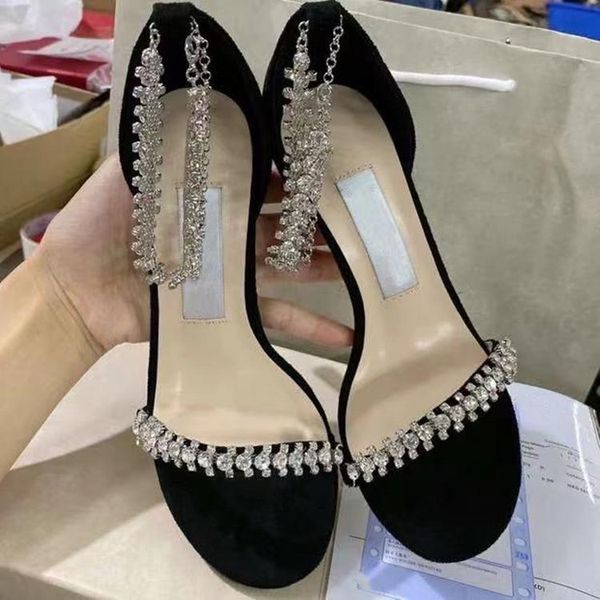 dress shoes brand designer women sandals 2021 crystals decor summer woman high heels gladiator chaussures femme sandalias mujer, Black
dress shoes brand designer women sandals 2021 crystals decor summer woman high heels gladiator chaussures femme sandalias mujer, Black