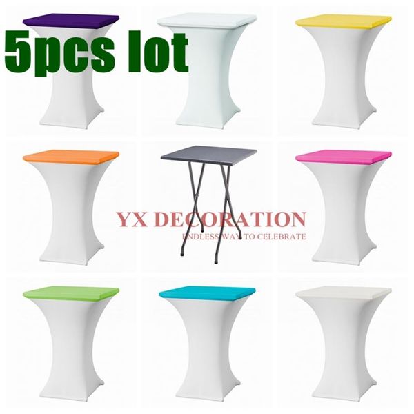 table cloth 5pcs mix colors square spandex cocktail cover wedding tablecloth for event banquet decoration
table cloth 5pcs mix colors square spandex cocktail cover wedding tablecloth for event banquet decoration