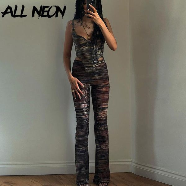 women's two piece pants allneon y2k fairy grunge printing co-ord set with vintage e-girl cut out cami and high waist 2 suits chic, White
women's two piece pants allneon y2k fairy grunge printing co-ord set with vintage e-girl cut out cami and high waist 2 suits chic, White
