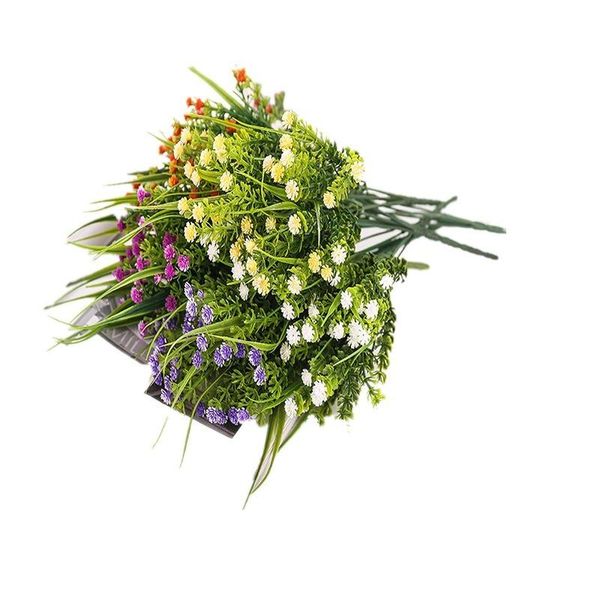 decorative flowers & wreaths 1 bouquet artificial flower with leaf plastic green grass tree plant home wedding party decor decorations garde
decorative flowers & wreaths 1 bouquet artificial flower with leaf plastic green grass tree plant home wedding party decor decorations garde