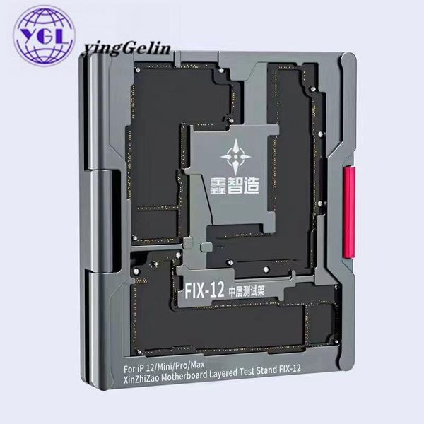 xinzhizao motherboard layered tester fixture for 12 12mini pro max logic board function testing holder cell phone repairing tools
xinzhizao motherboard layered tester fixture for 12 12mini pro max logic board function testing holder cell phone repairing tools