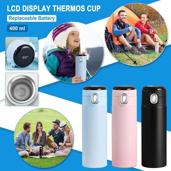water bottles stainless steel smart bottle temperature display vacuum flask portable intelligent thermoses coffee tea cups for travel
water bottles stainless steel smart bottle temperature display vacuum flask portable intelligent thermoses coffee tea cups for travel