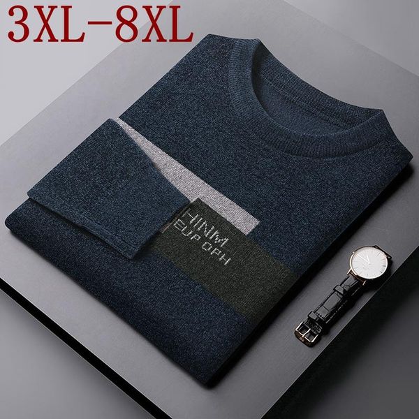 men's sweaters 8xl 7xl 6xl 2021 winter man fleece sweater fashion thicken warm pullover male plus velvet thick soft pull homme, White;black
men's sweaters 8xl 7xl 6xl 2021 winter man fleece sweater fashion thicken warm pullover male plus velvet thick soft pull homme, White;black