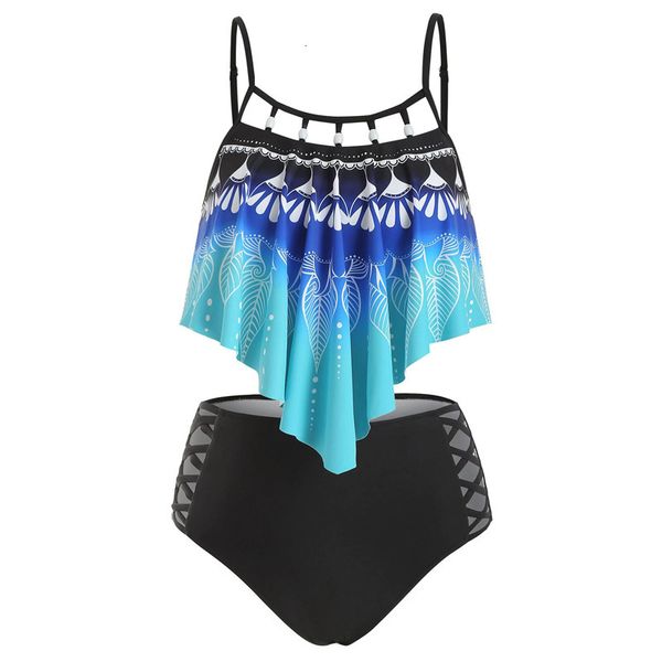 women's swimwear swimsuit european and american foreign trade split female burst models high waist lotus leaf two-piece printing l, White;black
women's swimwear swimsuit european and american foreign trade split female burst models high waist lotus leaf two-piece printing l, White;black