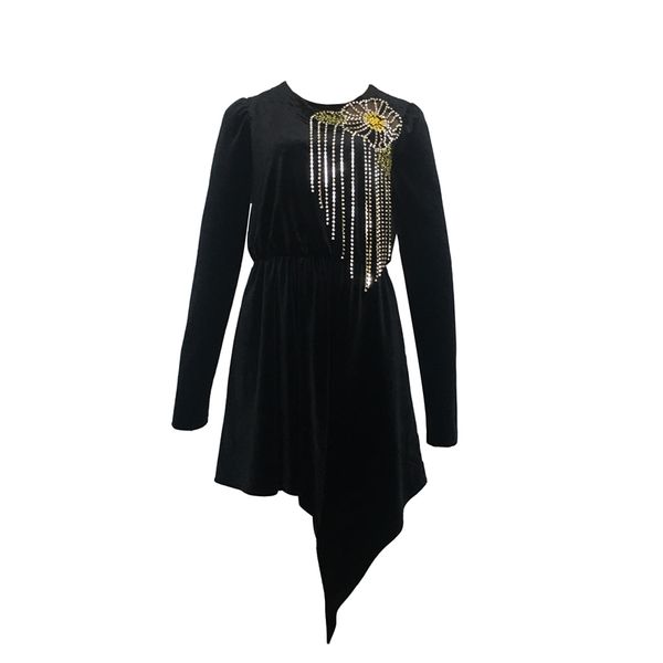 black women dress fashion floral autumn winter ladies clothes party club celebrity mini dresses 210515, Black;gray
black women dress fashion floral autumn winter ladies clothes party club celebrity mini dresses 210515, Black;gray