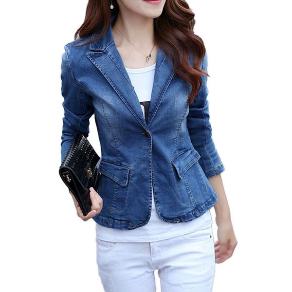 women's suits & blazers 2021 womens office ladies 1 button slim fit washed stretch work denim jean business suit blazer jacket coat, White;black
women's suits & blazers 2021 womens office ladies 1 button slim fit washed stretch work denim jean business suit blazer jacket coat, White;black
