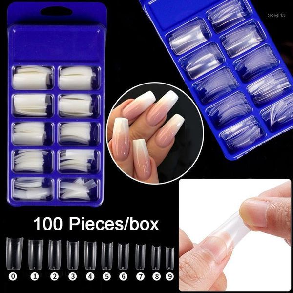 100pcs/set french nail tips false nails half cover acrylic art transparent natural uv gel fake art1, Red;gold
100pcs/set french nail tips false nails half cover acrylic art transparent natural uv gel fake art1, Red;gold