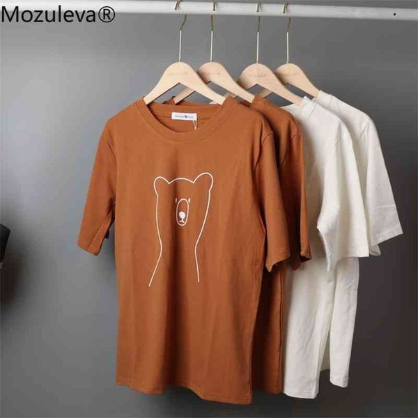 chic cartoon bear women t-shirt summer short sleeve female t shirt spring white o-neck tees 100% cotton 210416
chic cartoon bear women t-shirt summer short sleeve female t shirt spring white o-neck tees 100% cotton 210416