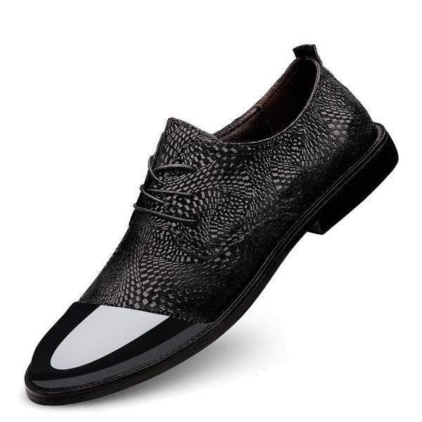 oxford shoes for men luxury genuine leather dress wedding summer formal comfy executive, Black
oxford shoes for men luxury genuine leather dress wedding summer formal comfy executive, Black