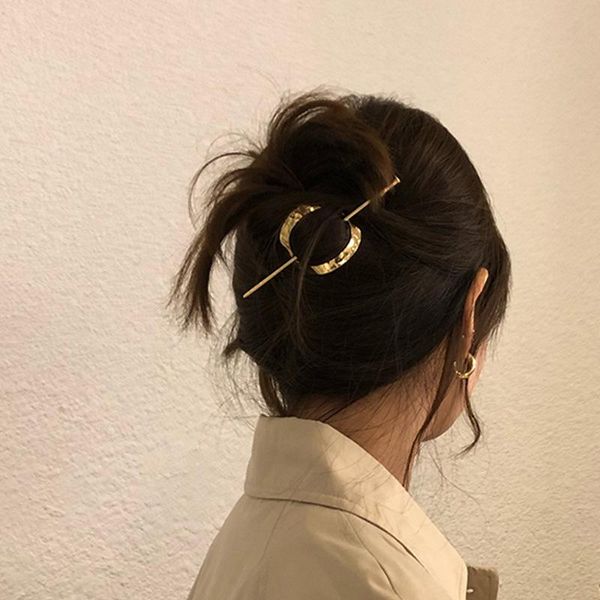 hair clips & barrettes korean fashion elegant sticks temperament trendy chinese hairpin simple accessories for women geometric jewelry girls, Golden;silver
hair clips & barrettes korean fashion elegant sticks temperament trendy chinese hairpin simple accessories for women geometric jewelry girls, Golden;silver