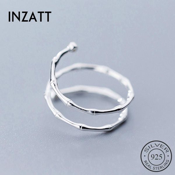 cluster rings inzareal 925 sterling silver minimalist bamboo knot zircon ring for fashion women trendy fine jewelry accessories 2021 gift, Golden;silver
cluster rings inzareal 925 sterling silver minimalist bamboo knot zircon ring for fashion women trendy fine jewelry accessories 2021 gift, Golden;silver