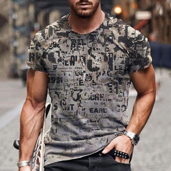 men's tee t shirt 3d print graphic plus size crew neck casual daily short sleeve basic vintage designer slim fit a b c / summer j54o#, White;black
men's tee t shirt 3d print graphic plus size crew neck casual daily short sleeve basic vintage designer slim fit a b c / summer j54o#, White;black