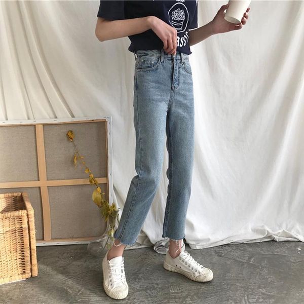 women's jeans womens pants ankle length cotton light blue denim high waist washed vintage pant autumn straight for girl
women's jeans womens pants ankle length cotton light blue denim high waist washed vintage pant autumn straight for girl