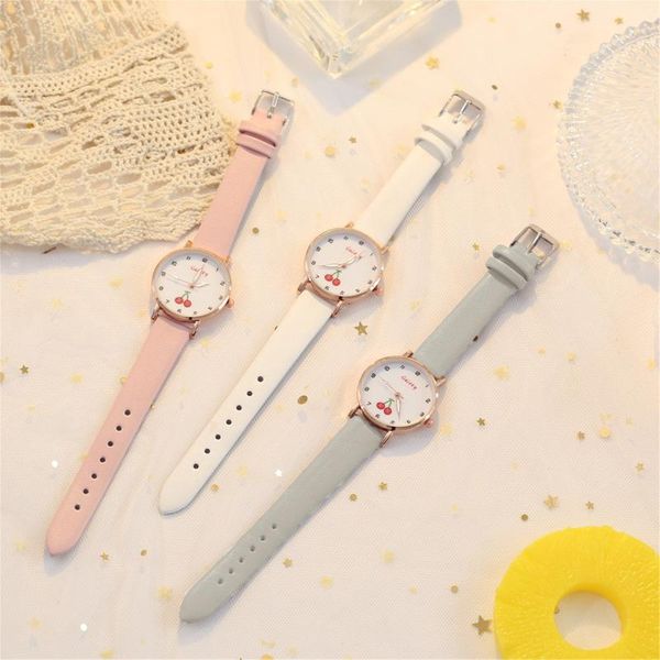 wristwatches products gaiety korean style cute fruit fashion casual student ladies watch dress accessories gifts for woman, Slivery;brown
wristwatches products gaiety korean style cute fruit fashion casual student ladies watch dress accessories gifts for woman, Slivery;brown