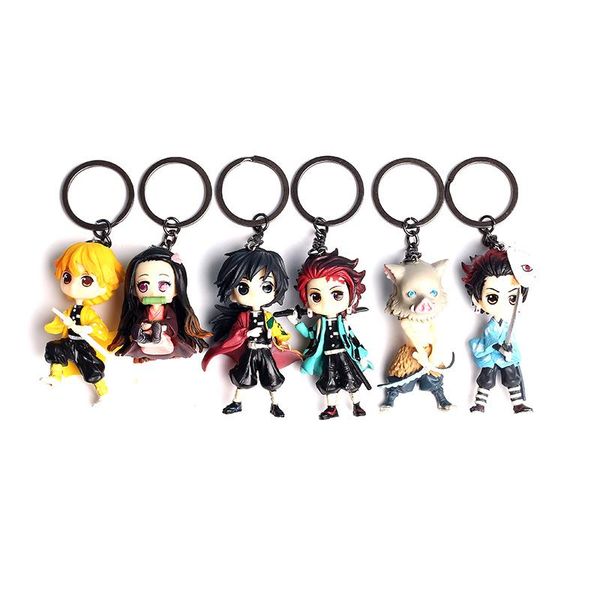 keychains 2021 3d anime hand-made demon slayer cute pendant kamado tanjirou nezuko agatsuma zenitsu key chain, Silver
keychains 2021 3d anime hand-made demon slayer cute pendant kamado tanjirou nezuko agatsuma zenitsu key chain, Silver