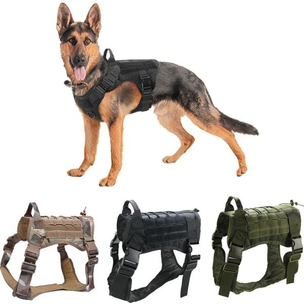 dog collars & leashes nylon harness and leash set german shepherd tactical vest pet outdoor training supplies for medium large dogs
dog collars & leashes nylon harness and leash set german shepherd tactical vest pet outdoor training supplies for medium large dogs