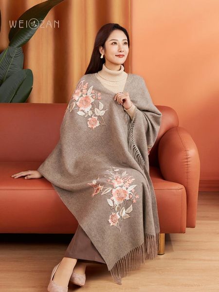 scarves 100% wool scarf women autumn winter female spring 200*70 380g weight wrap wedding banquet long large pashmina, Blue;gray
scarves 100% wool scarf women autumn winter female spring 200*70 380g weight wrap wedding banquet long large pashmina, Blue;gray